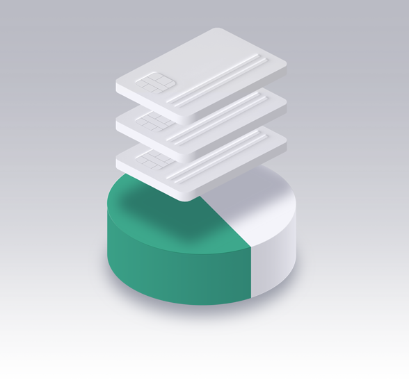 retail banking credit cards visual by finshape